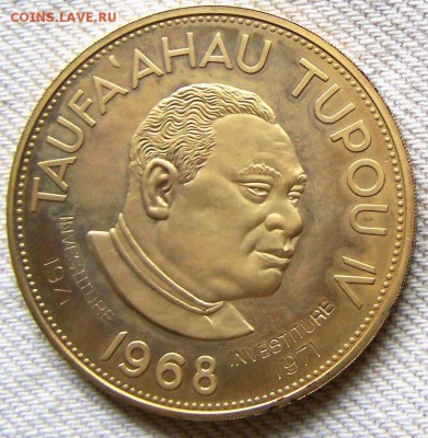 Тонга, Гаяна, ЮАР. оценка - 1968 Tonga Investiture 2панга1.JPG