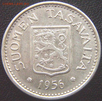 Финляндия_100 марок 1956; серебро; до 19.06_22.18мск - 8115