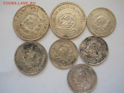 Советские билоны 1921,1923,1925,1928,1929,1930 - советские билоны 2