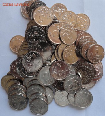 5КОП.2008г. М штемпельные без оборота, 100 штук. До 24.06. - DSC02567.JPG