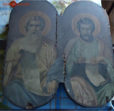 Икона Евангелисты Матвей и Марк Оценка - DSC04865.JPG