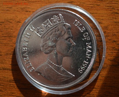 1 крона. Жизнь Королевы о.Мэн. 1999г.  22.06 - 22,00 - 1 крона жизнь Королевы о.Мэн (1).JPG