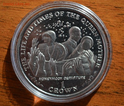 1 крона. Жизнь Королевы о.Мэн. 1999г.  22.06 - 22,00 - 1 крона жизнь Королевы о.Мэн.JPG