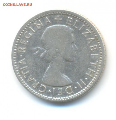Ag. австралия 1 шиллинг 1953 . до 24.06 22:00 - 5