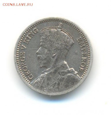 Ag. новая зеландия 3 пенса 1933 . до 24.06 22:00 - 14
