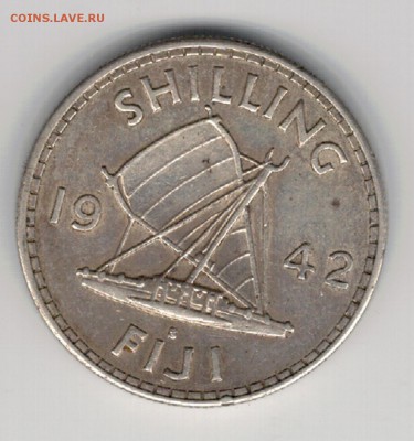 Ag ФИДЖИ ШИЛЛИНГ 1942 ДО 26.06.14 В 22.00МСК (9015) - 5-фид1