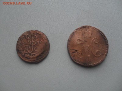 2 копейки 2 шт., 1777 год и 1812 год и денга 1731года! - SDC14172.JPG