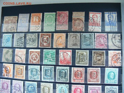 МАРКИ БЕЛЬГИИ с 1800-х гг надпечатки - P1920227.JPG