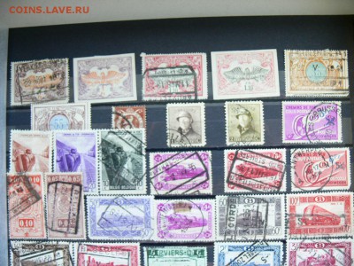 СТАРЫЕ МАРКИ БЕЛЬГИИ ПАРОВОЗЫ надпечатки - P1920232.JPG