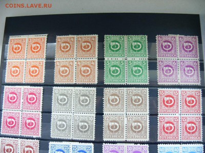 КЛАССИЧЕСКИЕ ДОВОЕННЫЕ МАРКИ АВСТРИИ в КВАРТАХ - P1920245.JPG