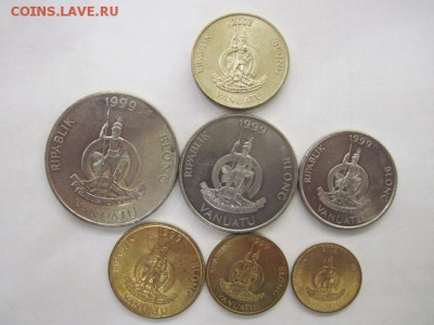 Вануату Набор из 7 монет до 26.06.14 - Изображение23 057