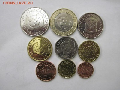 Мозамбик Набор из 9 монет до 26.06.14 - Изображение23 069