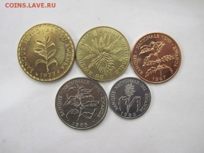 Руанда набор из 6 монет до 26.06.14 - Изображение23 067