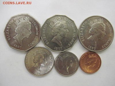 Соломоновы о-ва Набор из 7 монет до 26.06.14 - Изображение23 058