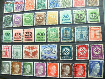 МАРКИ ГЕРМАНИЯ 3 Рейх с 1800-х гг надпечатки - P1920267.JPG