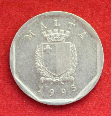 С рубля МАЛЬТА 5c 1995г. КРАБИК  до 29.06.14г. в 22-00 - IMG_2790.JPG