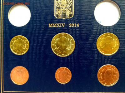 Ватикан 5 евроцентов 2014 Франциск 30.06 22.00 - 020620149455