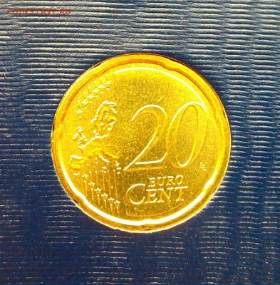Ватикан 20 евроцентов 2014 Франциск 30.06 22.02 - ватик 20ец 2014-2