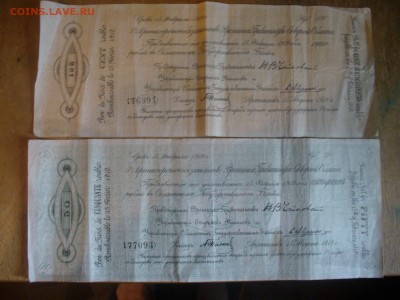 50 и 100 рублей 1919 года Чайковки - P1180153.JPG
