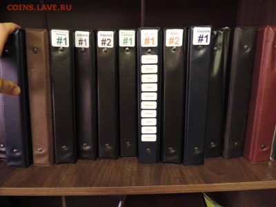 Идеи по хранению монет и банкнот в альбомах - обсуждение - 08_ Так он выглядит на полке