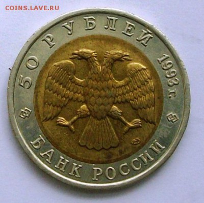 КК 50 руб.1993г. Гималайский медведь (до 27-06-2014 в 22:00) - 100_9961.JPG