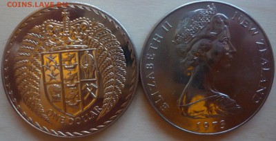 ДК Новая Зеландия 1 доллар Герб ФИКС 30.06 22.00 - Новая Зеландия 1 доллар Герб.JPG