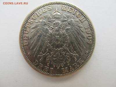 3 марки Баден 1909г. - 3М Баден 1909-2