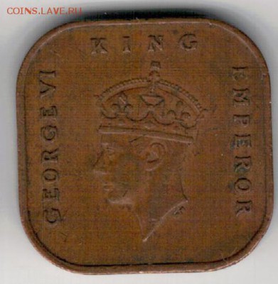 Малайя цент 1943 до 30.06.14 в 22.00мск (8970) - 4-стр-мал43