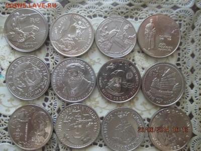 Комплект монет Поругалия 12 монет 1990-1998 гг Фикс - IMG_0416.JPG