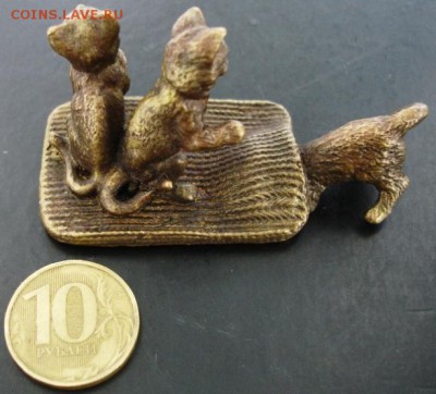Фигурка Котята(бронза) до 22-00 29.06.14 года - DSC04158.JPG
