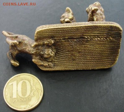 Фигурка Котята(бронза) до 22-00 29.06.14 года - DSC04157.JPG