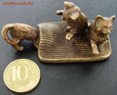 Фигурка Котята(бронза) до 22-00 29.06.14 года - DSC04156.JPG
