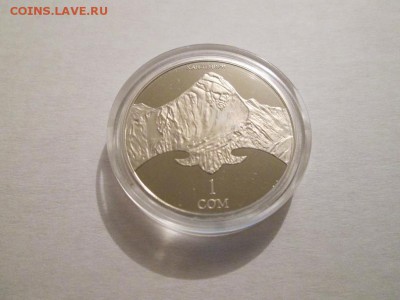 Киргизия 1 сом ПИК ХАН ТЕНГРИ 2011 год BUNC до 27.06.14 - IMG_3355а.JPG