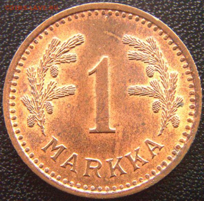 Отличная финская марка 1940. Редкая монета; до 26.06_22.16мс - 8228
