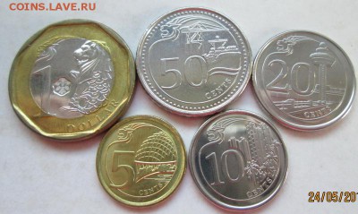 Лот монет Сингапура 2013 До 28.06.14 в 22:00 МСК - IMG_0865