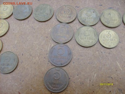 5 копеек  1962-1991( 20 шт ) в штемпельные до 06,07,2014 - S6302367.JPG