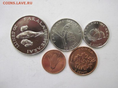 Тонга Набор из 5 монет до 30.06.14 - Изображение23 076