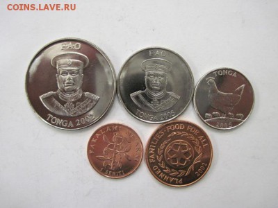 Тонга Набор из 5 монет до 30.06.14 - Изображение23 080