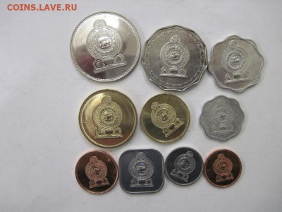 Шри-Ланка набор из 10 монет до 30.06.14 - Изображение23 079