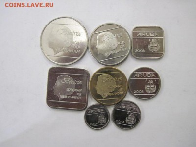 Аруба набор из 8 монет до 30.06.14 - Изображение23 076