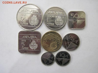 Аруба набор из 8 монет до 30.06.14 - Изображение23 080