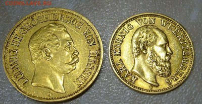 Германия золото 5 + 10 марок - оценка - 2