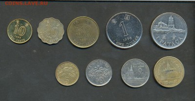 9 монет Гонконга, Макао, Таиланда, Сингапура, до 2 июля, 22ч - 016a