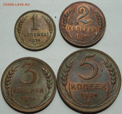1-2-3-5 копеек 1924 г. на оценку - DSC00601.JPG