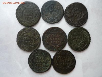 полушки 1734-1735 перечеканы - P1050995.JPG