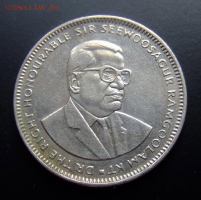 МАВРИКИЙ 1 рупия (2008) до 01.07 (22.00) - Маврикий 1 рупия (2008) А