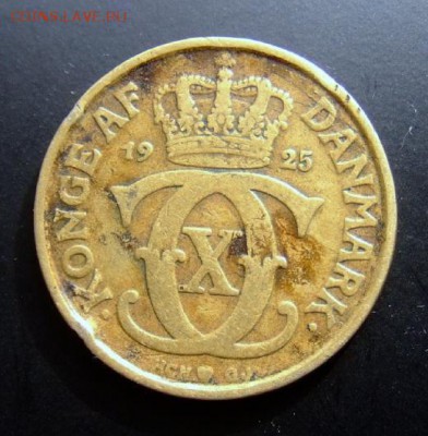 ДАНИЯ 1 крона (1925) до 01.07 (22.00) - Дания 1 крона (1925) А