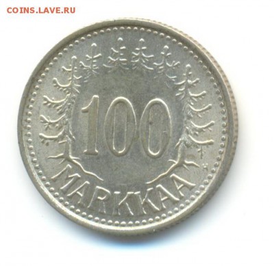 Ag. финляндия 100 марок 1956 . до 1.07 22:00 - 1