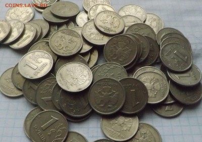 1 рубль 1999 ( 50 ммд и 50 спмд) 100 монет. 02.07.2014 - DSCF6556_cr_cr