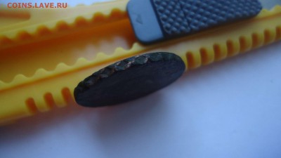 Деньга 1750г. инкузный брак. - DSC04644_thumb